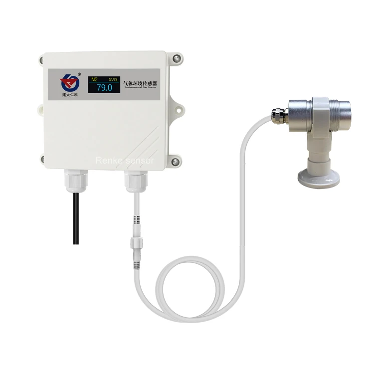 Renke High Precision Nitrogen Modbus Sensor N2 Nitrogen Gas Detector Price