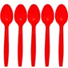 Cuillère rouge 10pcs