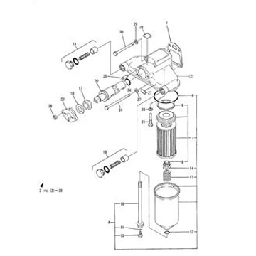 Factory Price Bolt 126650-35240 for Yanmar 6HAL2 6HAL2-WHT Engine China Engine Parts Supplier