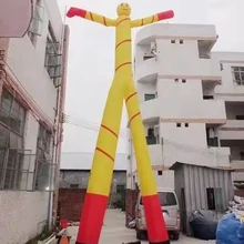 inflatable custom air dancer puppet 2 legs sky dancer inflatable blower wave man for holiday promotion