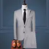Gray suit