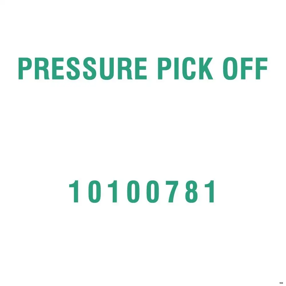 PRESSURE PICK OFF 10100781 for Liebherr R926 Excavator