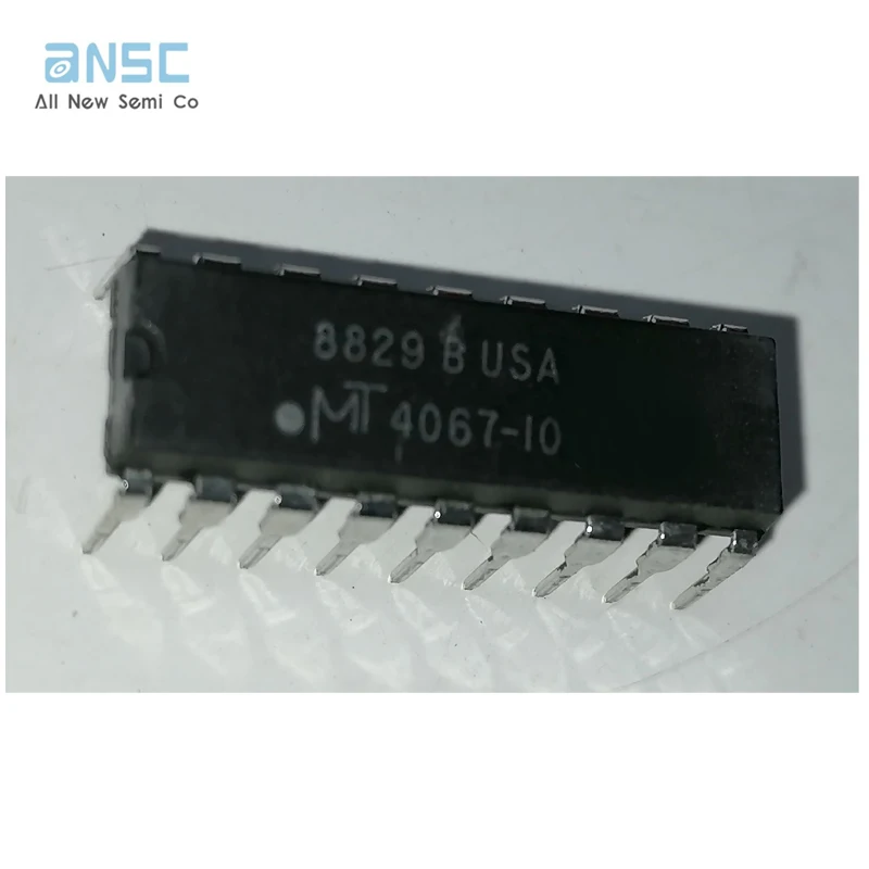 You can contact me for the best price Original MT4067-10 IC Memory DRAMs Mode DRAM 64KX4 100ns MOS PDIP18 Hot sale Original