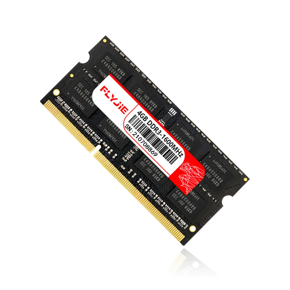 Flyjie 4GB Internal Ddr DDR3 NB Memory Ram DESKTOP Ram 1600MHZ DDR 3