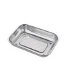 Medium-sized square baskets with fine perforations (100 boxes)