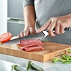 Black 8 Inch Slicing Knife