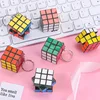 Boucle cube Rubik de 3 cm