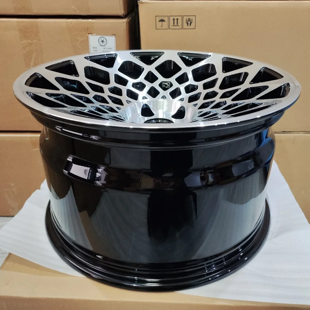 Pengzhen Fashion Monoblock Concave Mesh Design 5X120 Chinese Factory Forged 19 Inch Wheels for BMW