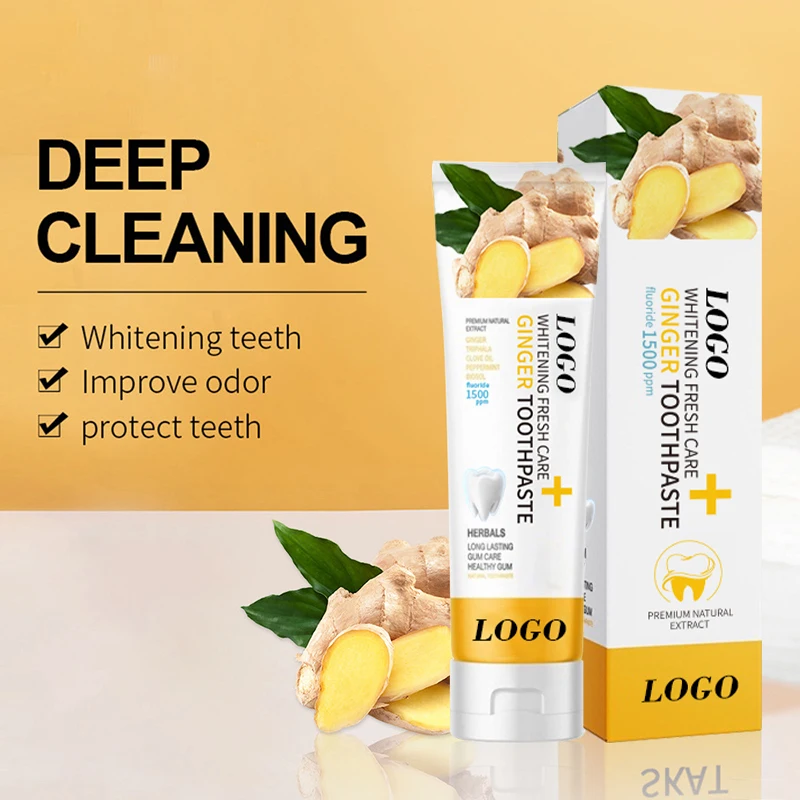 Whitening Teeth Improve Odor Mint Protect Teeth Toothpaste Manufacture China Thai Ginger Healthy Toothpaste