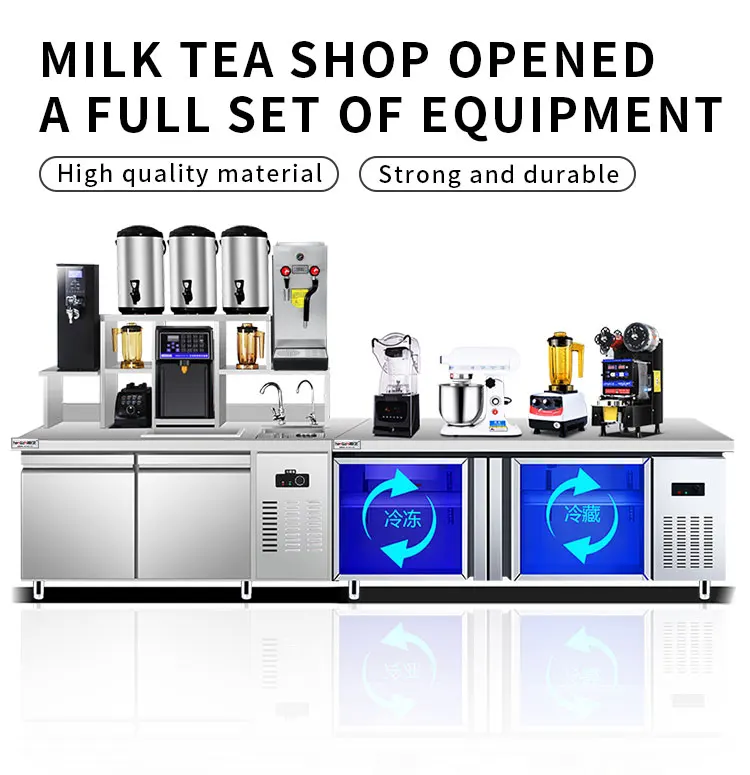 Bubble Tea Machine Big Set With Cooking Machine Automatic Buy Bubble