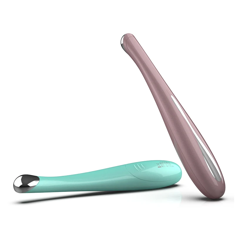 US Plug Handheld Anti-Wrinkle Magic Eye Massager Pen Negative Ion and Vibration for Face Lifting & Dark Circles Removal