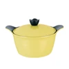 Couvercle en aluminium jaune