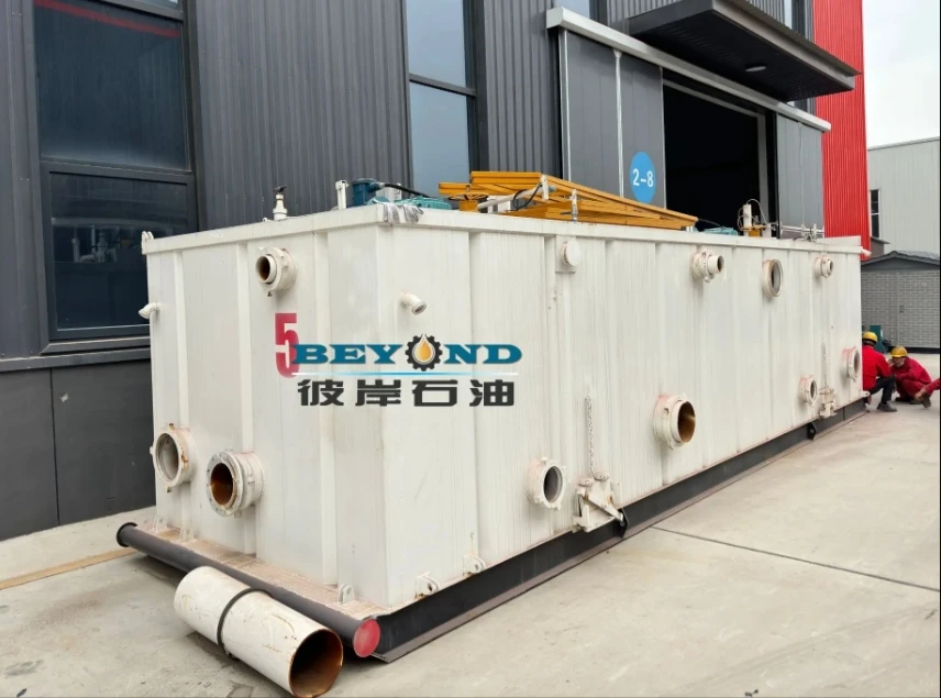 API Oil and Gas Drilling Mud Recycling Unit for Drilling Fluids Processing & Oilfield Drilling Rig Mud Tank/Pit