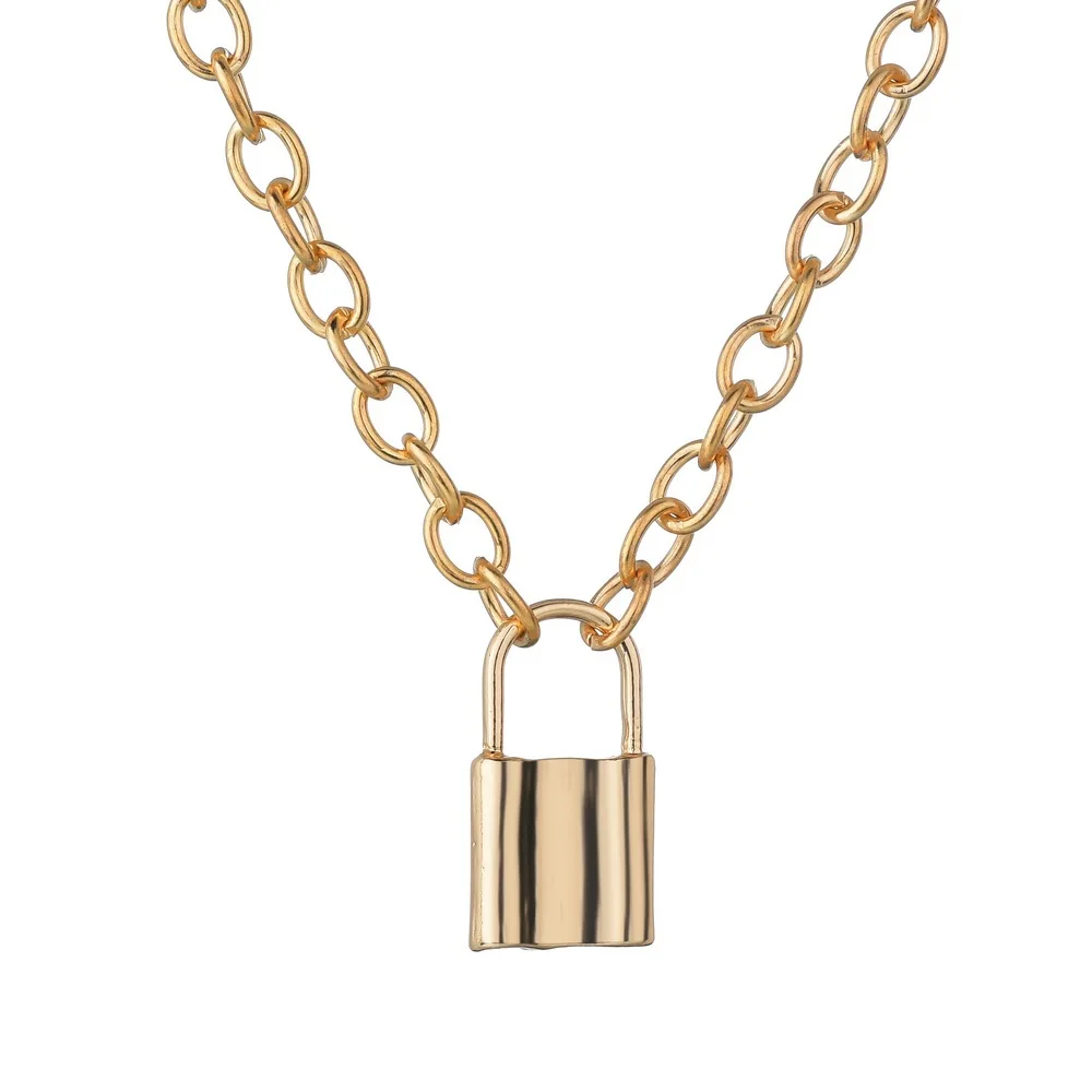 New Fashion Gold Plated Jewelry Lock 