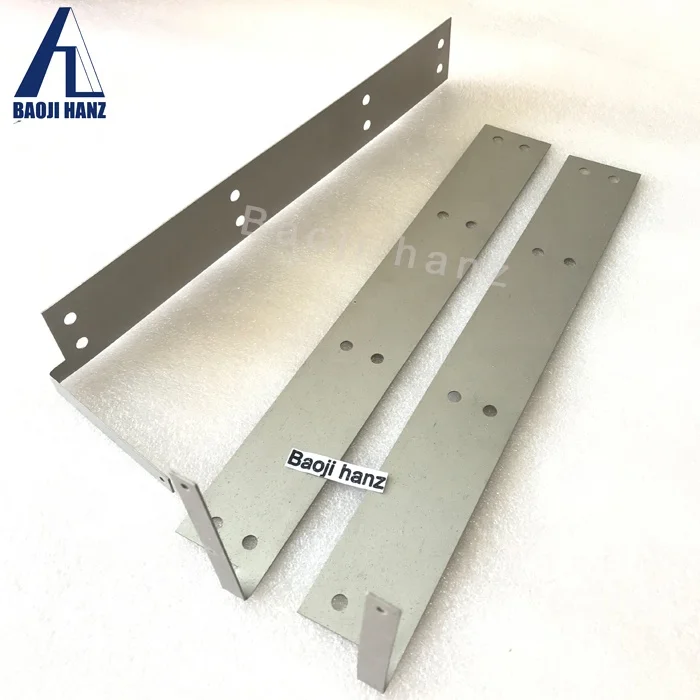 Hot Sale Platinum Coated Titanium Electrodes Plates With Customized