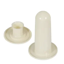 High Quality  Factory Hot Sale Creamy White AMANO ABS Material Lower Cover Of Oil Mist Air Filter End Cover