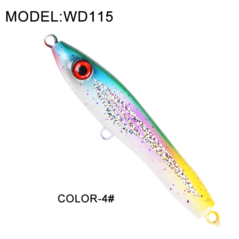 115 # 110g 25cm ビッグゲーム ペンシルスティックベイト 釣りルアー