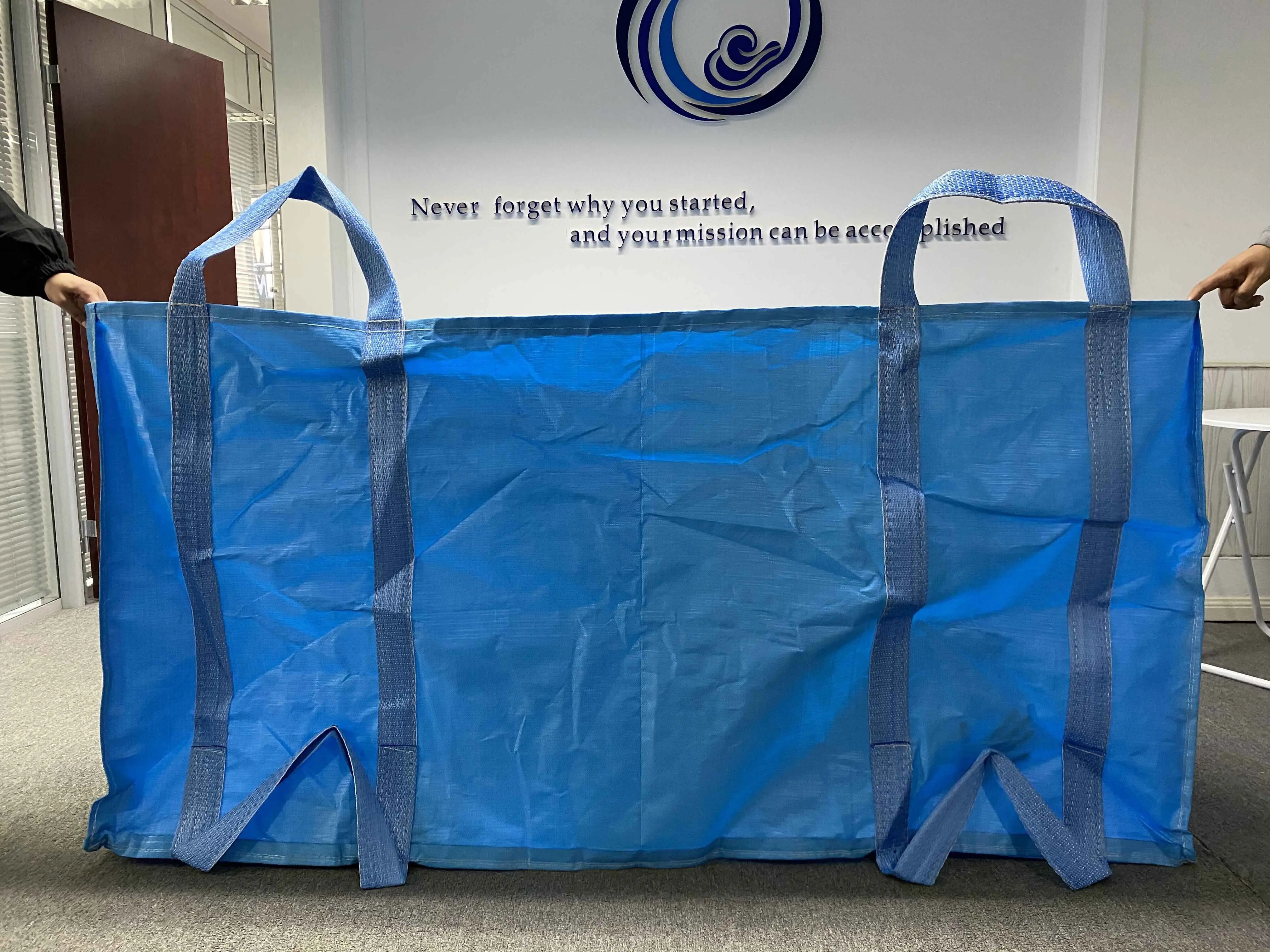 2000kg 2500kgs Large Size Construction Waste Skip Bag Dumpster Bag