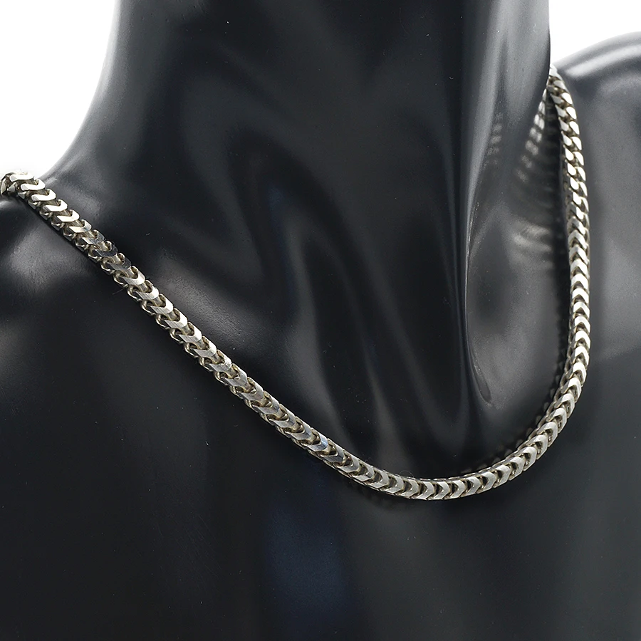 Wholesale Sterling Silver 925 Fox Tail Chain Roll