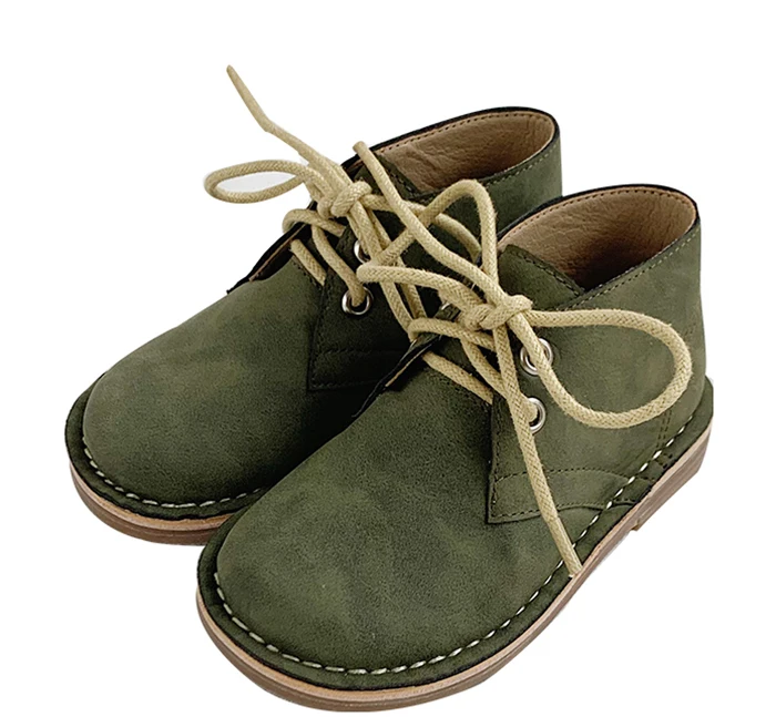 green fall boots