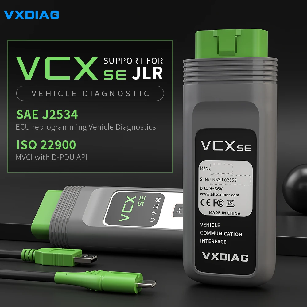 VXDIAG VCX SE DoIP VCI with HDD diagnostic tools auto auto car diagnostic  machine For Land- Rover For Jaguar