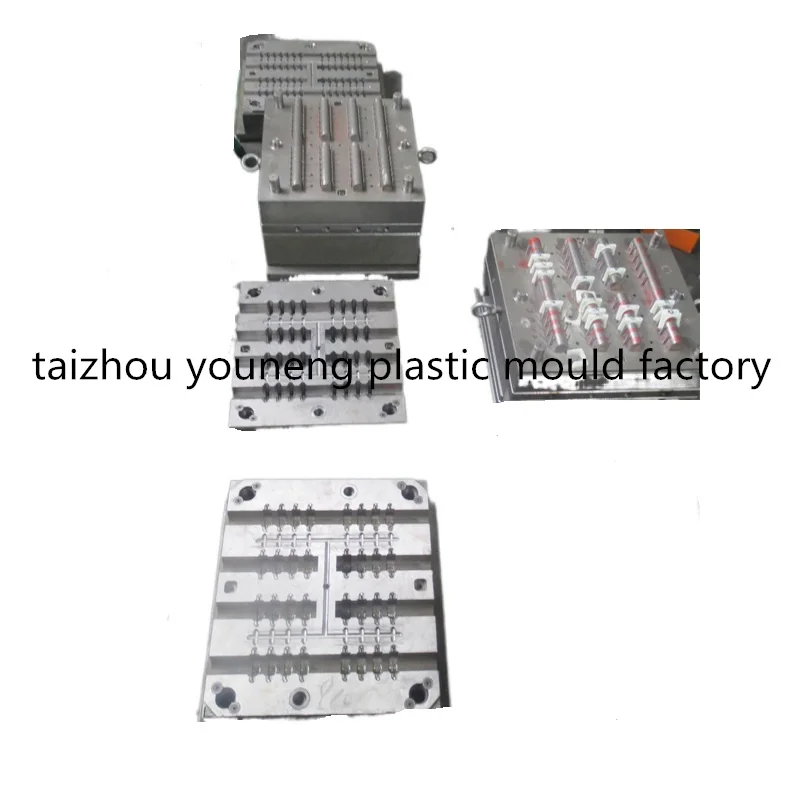 Electrical Wire Plastic Double Nail Flat Cable Clips Plastic Injection Mould Factory Factory