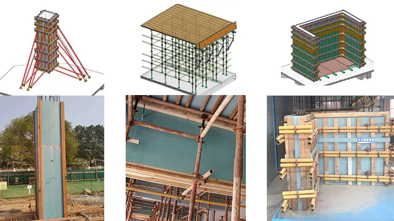 PVC building formwork application PVC building formwork application