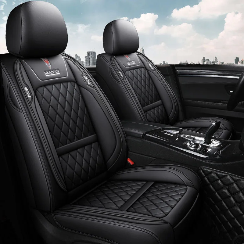 Custom Auto Accessory Protector Type Waterproof Durable Embossed Universal Car Seat Cover