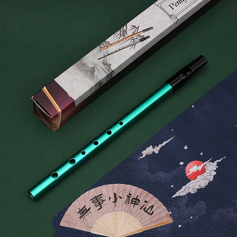 Irish Whistle C Key 6 Holes Flute Penny Whistle Tin Whistle Wind Musical Instruments for Student Beginners Intermediates Experts