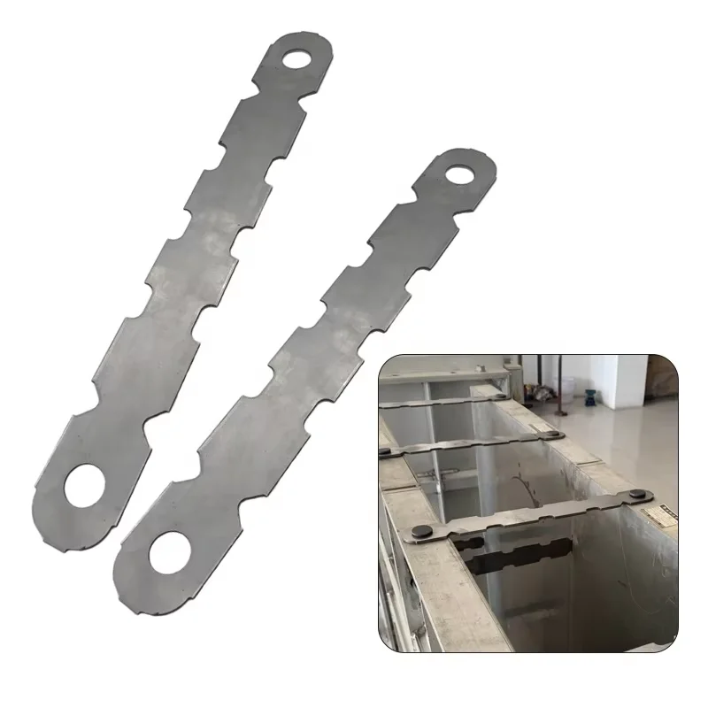 OEM ODM индивидуальные плоские металлические штампованные части из нержавеющей стали для стен плоских стяжек бетонных кирпичей Формовочная