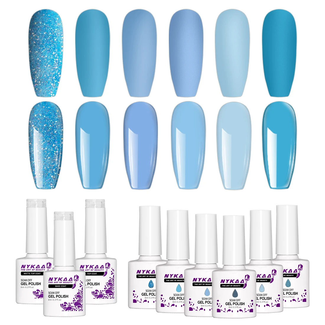 Nykaa - Matte nail lacquer | Swatches and review | matte collection | Nail  polish, Nail paint shades, White nail polish