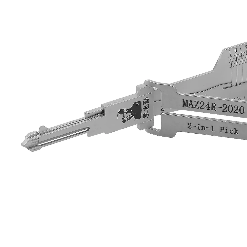 2020 MAZ24R-2020カットロックピックLISHI2in1ツールマツダ鍵屋