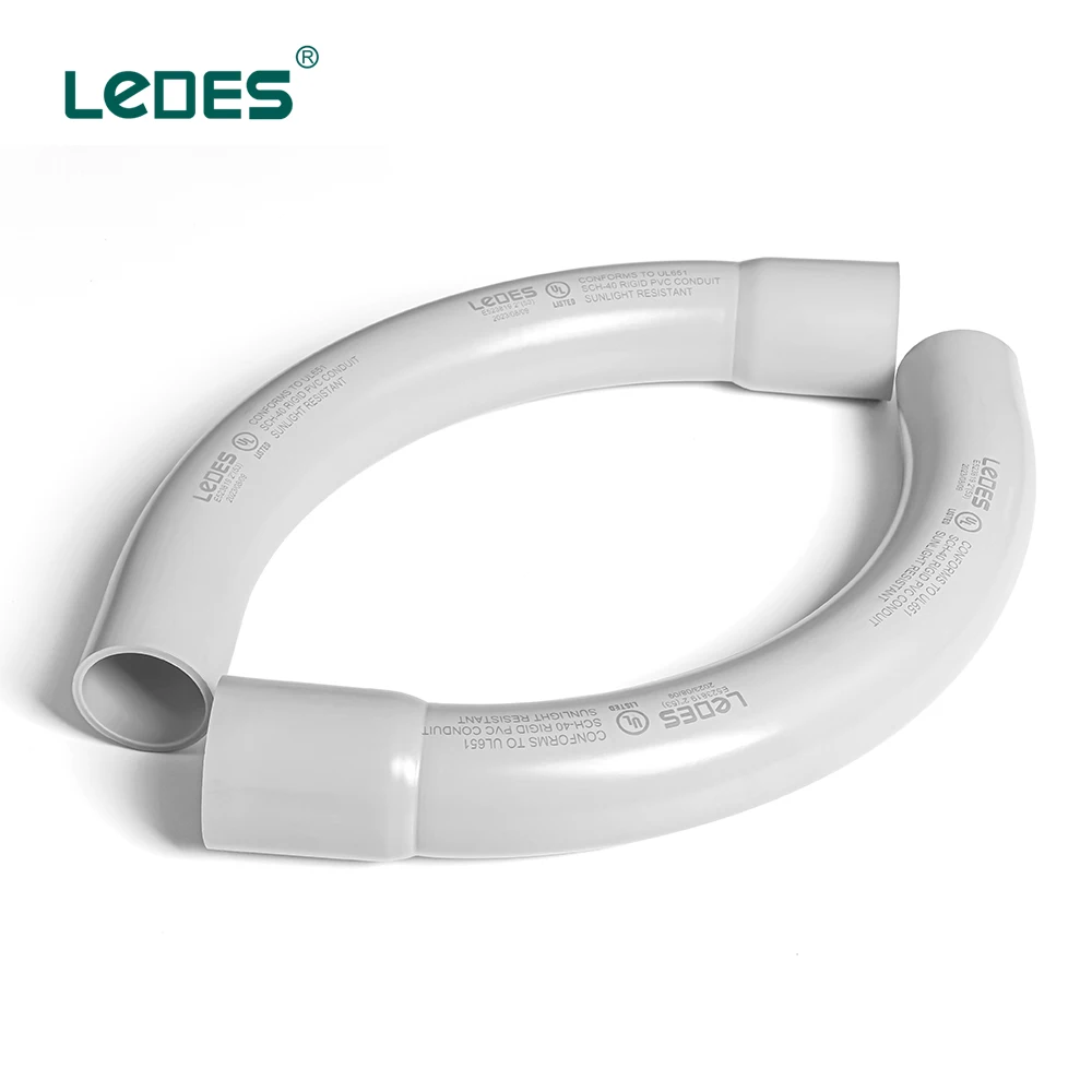 Ledes Csa Standard 90 Degrees Conduit Bend Electrical Pvc Pex Plumbing Elbows Buy Bend Pvc 4314