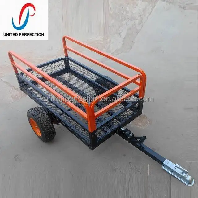 CTC Supplied Small Tractor Behind Tow Bike Dump Trailer Motorcycle & ATV Trailers With Low MOQ Car Trailers