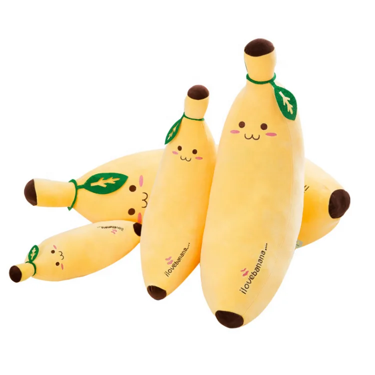 Unique Shape Oem Custom Banana Plush Pillow Home Decoration Stuffed ...