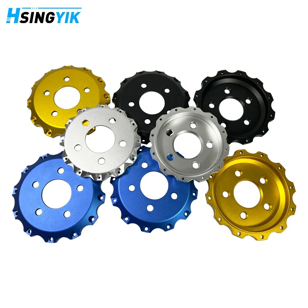 Car Aluminum Alloy Steel Mounting Bell Brake Center Hat Bell Hub for Floating Brake Disc