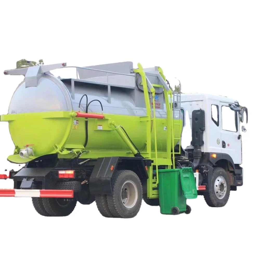 Source 10 Wheels 14CBM Vacuum Septic Tank Truck for Sale on m.alibaba.com