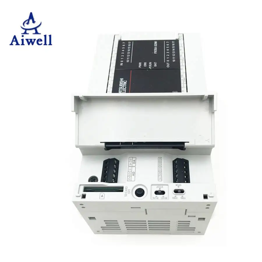 FX5U-Melsec IQ-F Mitsubishi FX5U-32M FX5U-32MT PLCCPUモジュール