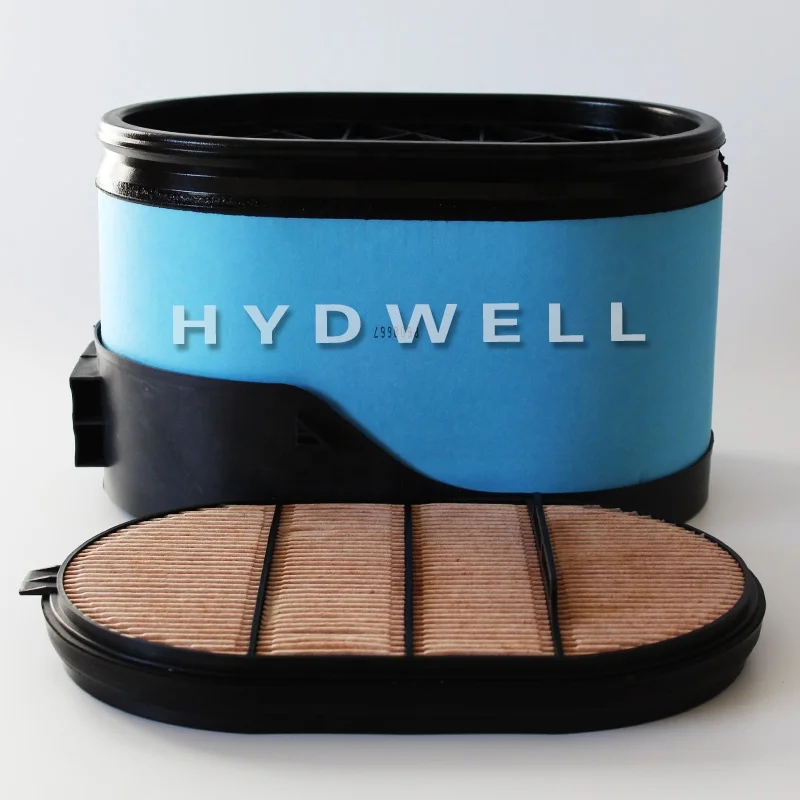 
 Высокое качество Powercore очиститель воздуха фильтр для экскаватора грузовика P 60-7557 P-60-8667 P607557 P608667  