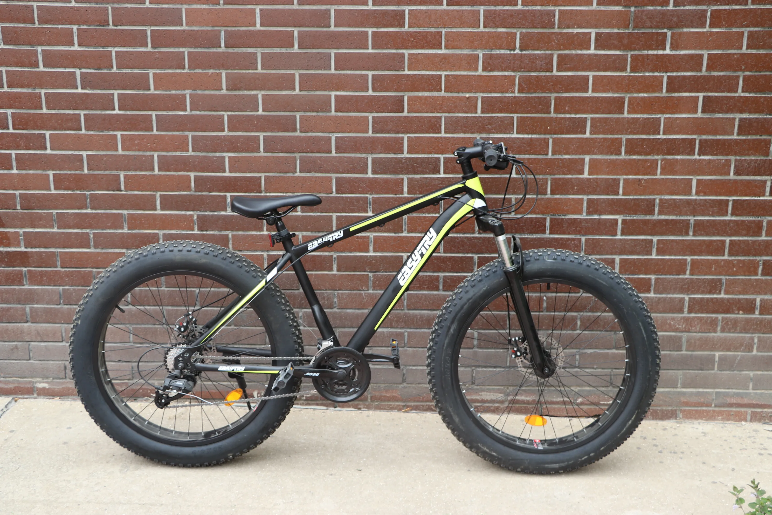 Easy-try Cheapest Mountain Cycle Disc Brake MTB Bike Fat Tire Hi-ten Steel Mountain Bicycle