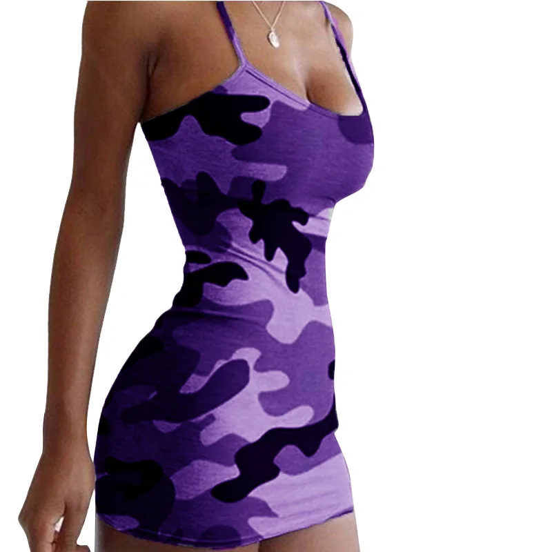 camouflage tank dress