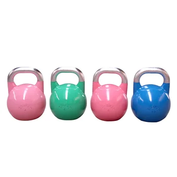 Factory direct sales professional competition stainless steel fitness kettlebells