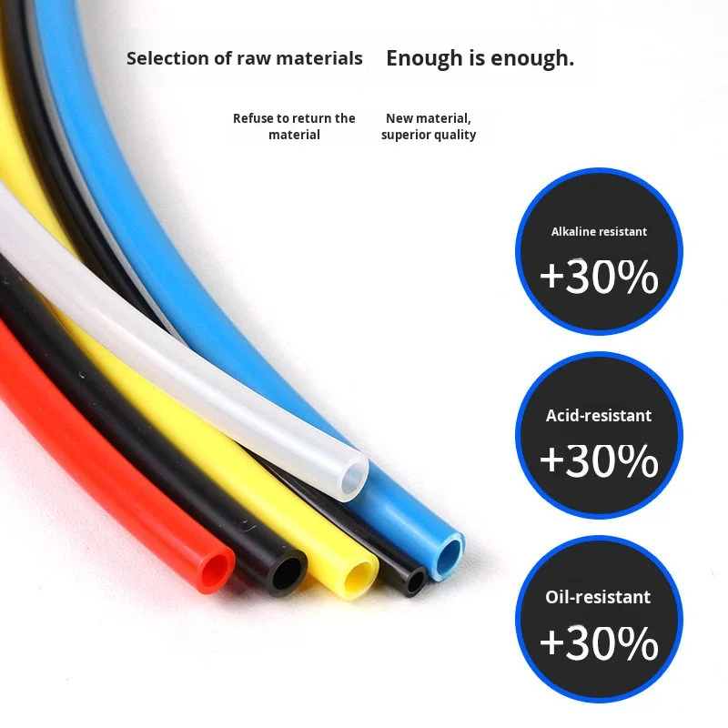 Asia Pacific Pipe 12 High Pressure Hose, Plastic Rigid Pipe, Air Compressor Oil Pipe, Truck and Trailer Brake Air Hose