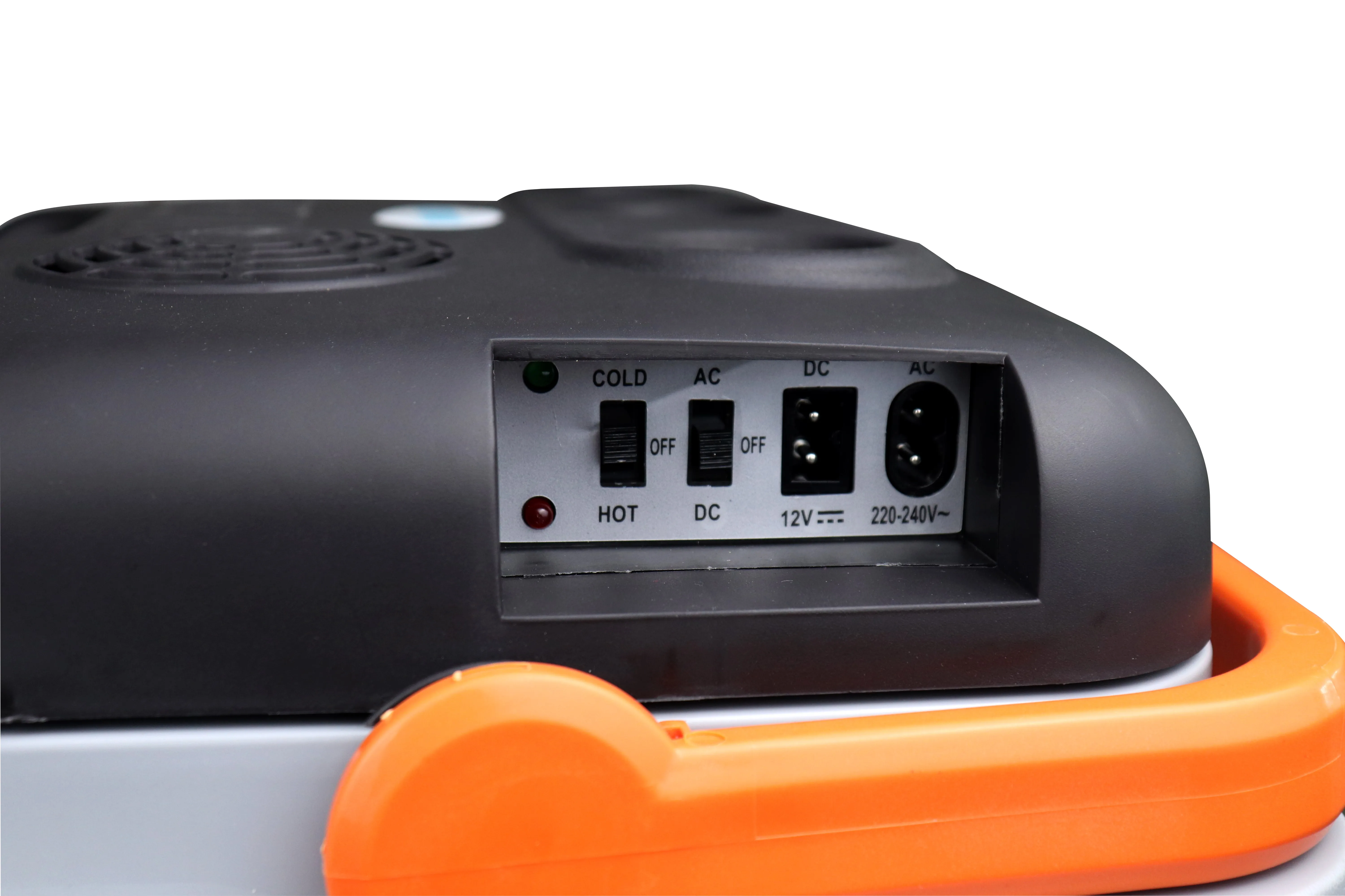 Huslog Glacière Électrique 33L, Portable Avec Roulettes Et Poignée