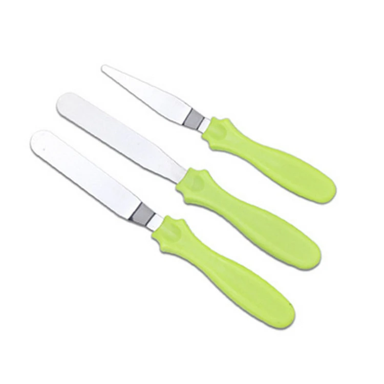 Three-piece Household Baking Tool Stainless Steel Butter Cake Decorating  Spatula - Buy Three-piece Household Baking Tool Stainless Steel Butter Cake  Decorating Spatula Product on