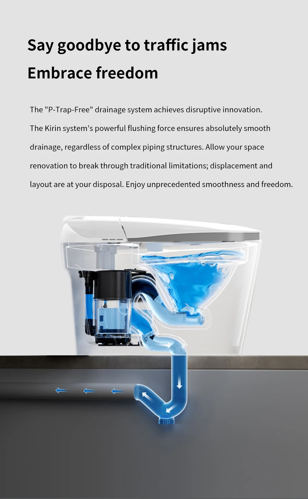 product new arrival wc electric bidet toilets floor mounted wc intelligent toilet foot touch sensor flush one piece smart toilet bowl-14