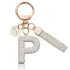 Letras de diamantes plateados-p