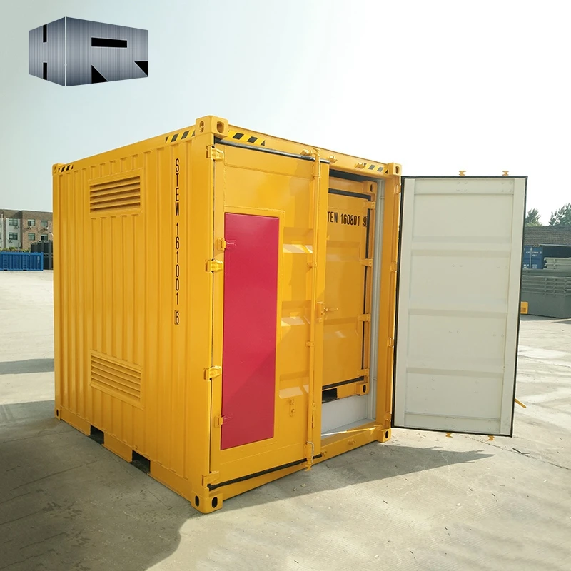 8ft 10ft Mini Storage Containers Small Hazmat & Flammable Liquid Sealed Container