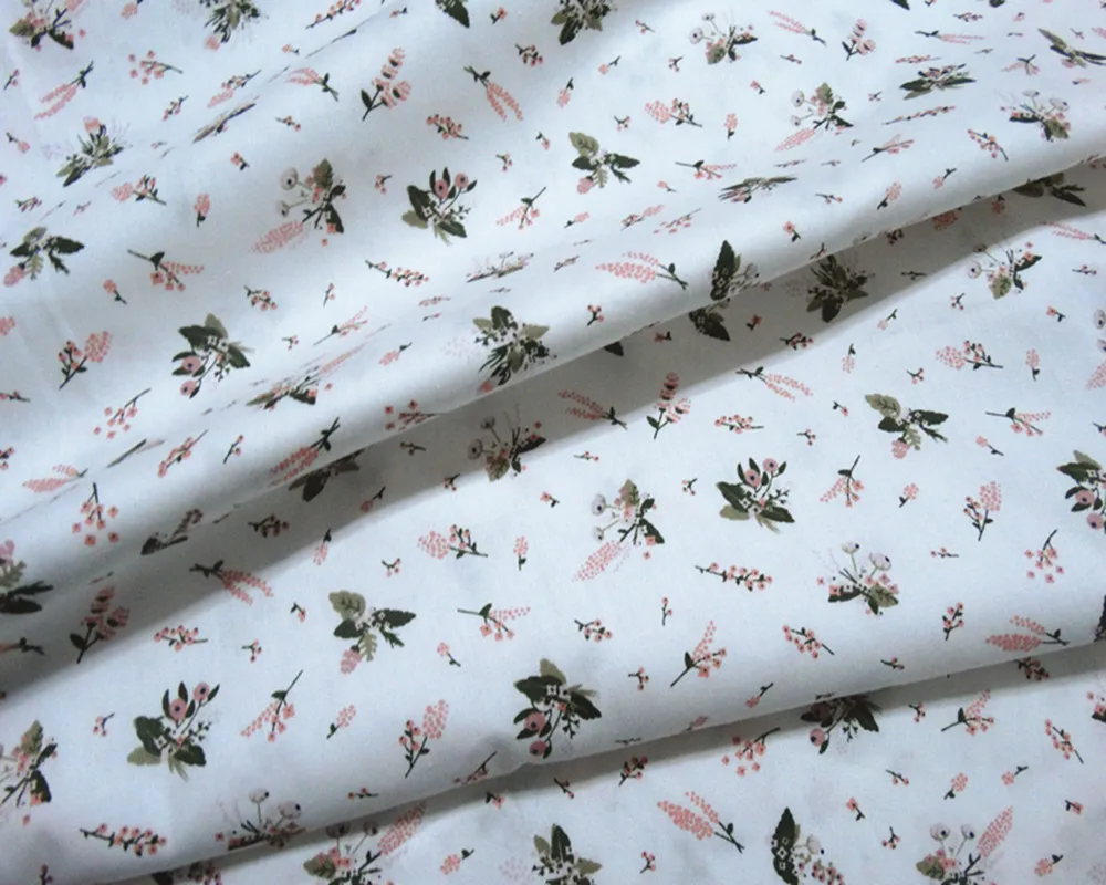 Оптовая продажа, цветочная ткань, хлопок, цифровой персонализированный