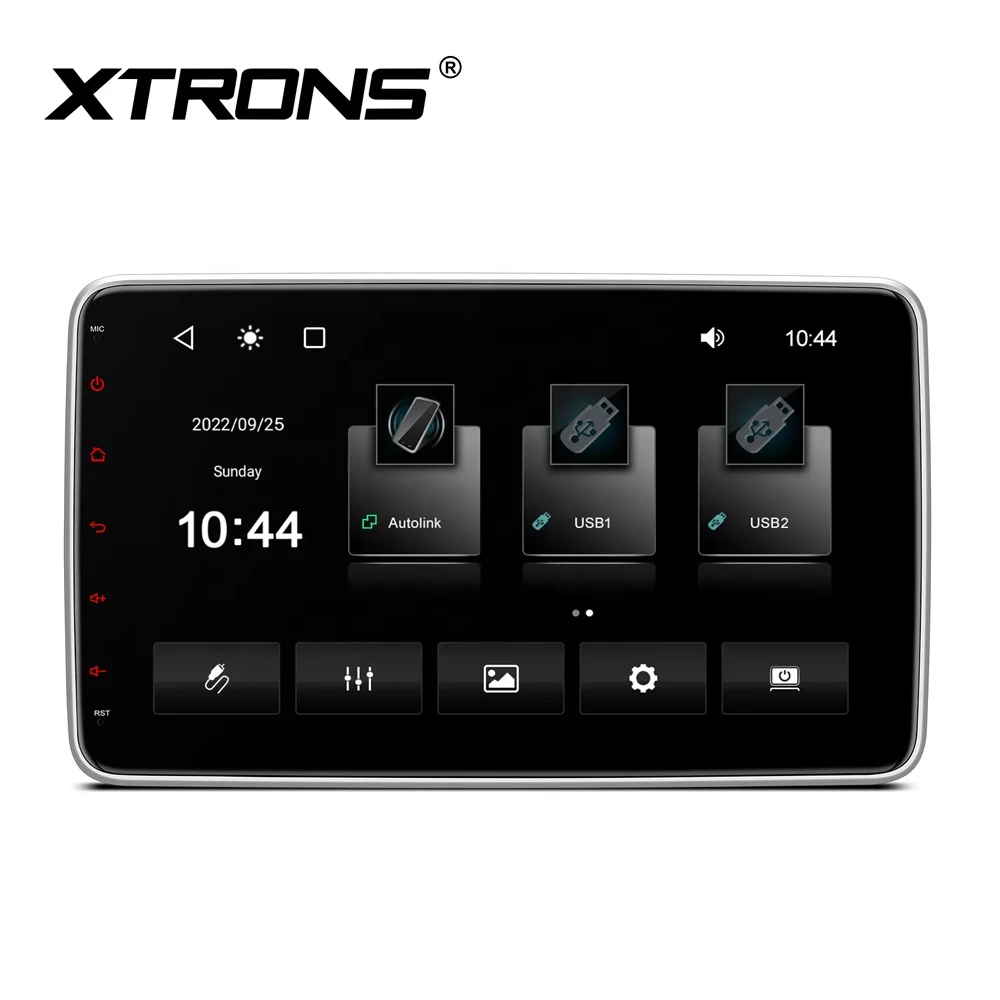 XTRONS 10.1 inch QLED Rotatable Touch Screen universal central multimedia  2din car stereo MP5 player| Alibaba.com